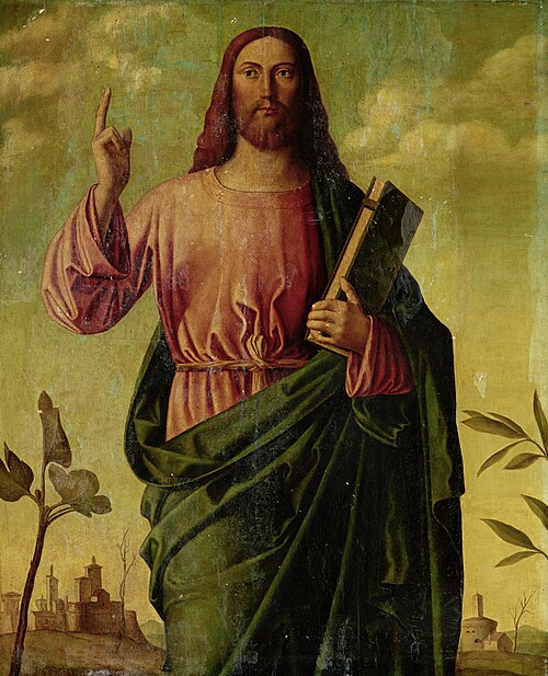 Blessing Christ, 1500, Lattanzio da Rimini