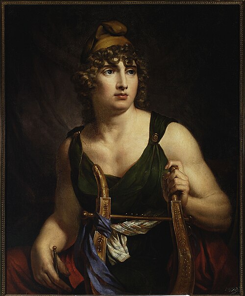 Paris in the Phrygian cap, 1813, Antoni Brodowski