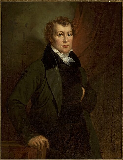 Portrait of Ludwik Osiński, 1820, Antoni Brodowski