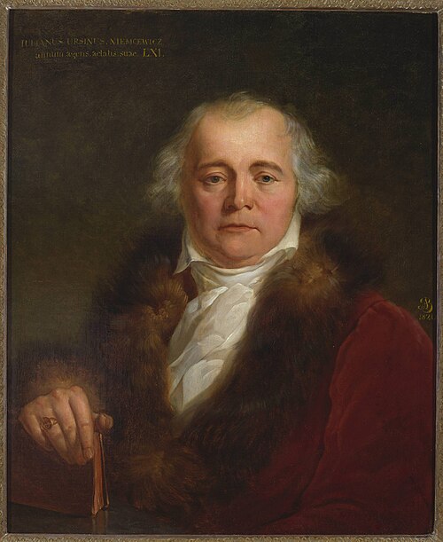 Portrait of Julian Ursyn Niemcewicz, 1820, Antoni Brodowski