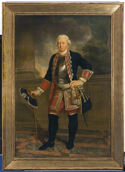 Portrait of Michał Krasiński (1712–1784), marshal general of Bar Confederation, 1829, Antoni Brodowski
