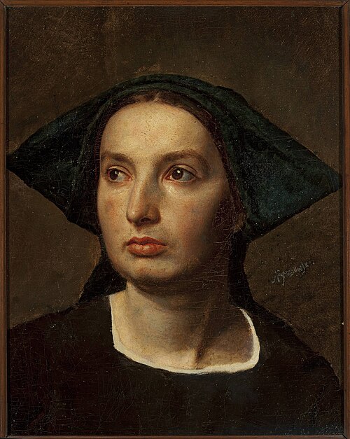 Portrait de femme, 1801, Antoni Brodowski