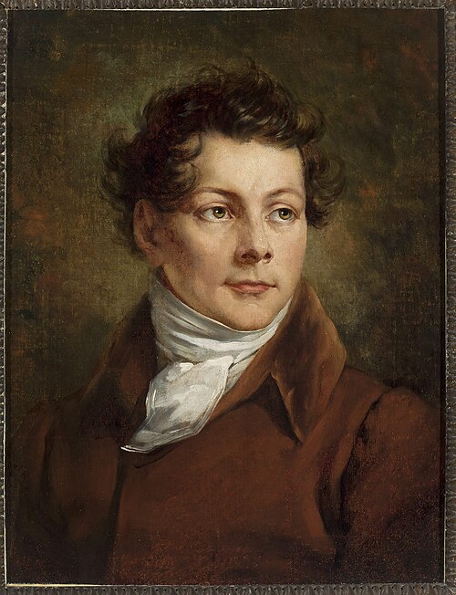 Portrait of Karol Brodowski, artist’s brother, 1815, Antoni Brodowski