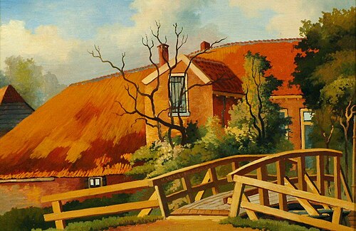 Kattekampen, Amersfoort, 1914, H.W. Veenendaal