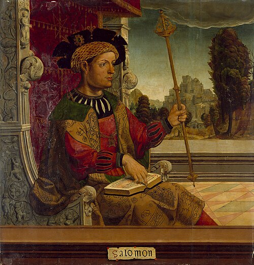 Salomón, 1525, Maestro de Becerril