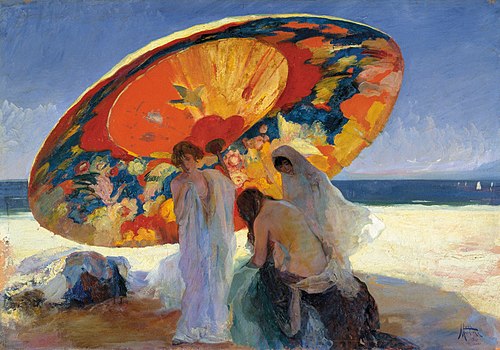 Reflected Shadows, 1920, Lluís Masriera i Rosés