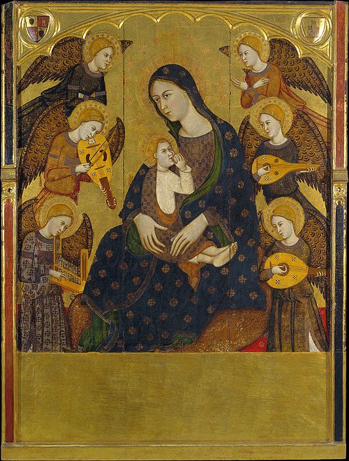Virgin Suckling the Child, 1388, Llorenç Saragossà