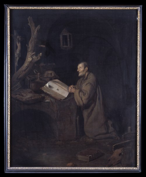 Praying Hermit, 1650, Bartholomeus Maton