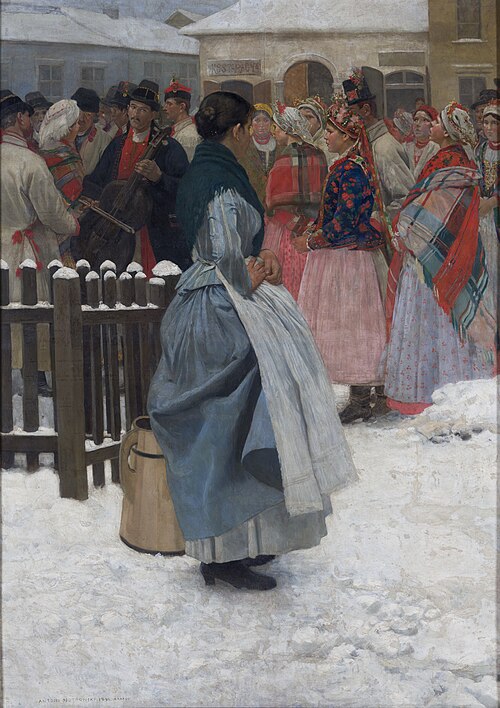 The Weeding Is Coming, 1891, Antoni Piotrowski