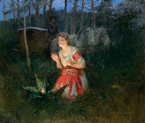 Bajka o kwiecie paproci, 1910, Antoni Piotrowski