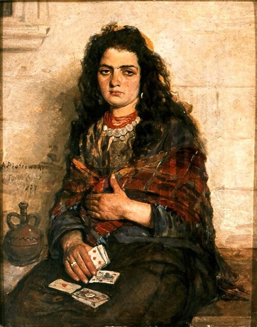 Cyganka, 1877, Antoni Piotrowski