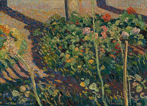 Garden View, 1908, Leo Gestel