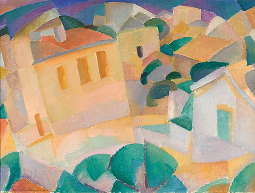 Mallorca, Terreno, 1914, Leo Gestel