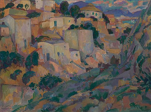 Evening on Mallorca, 1914, Leo Gestel