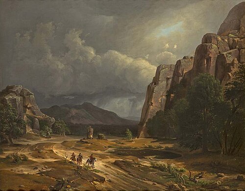Horse Thief, 1852, George Caleb Bingham