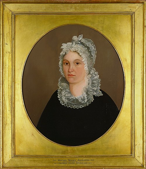 Rachel Spears Johnston (1786-1850), 1837, George Caleb Bingham
