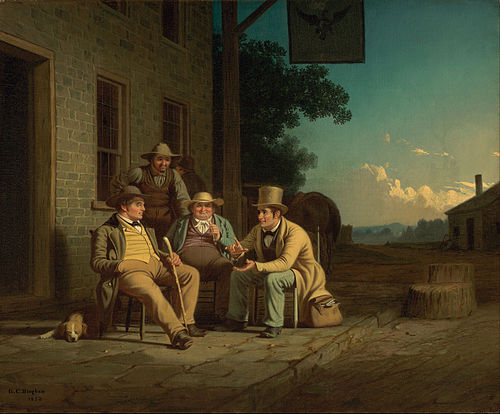 Canvassing for a Vote, 1852, George Caleb Bingham