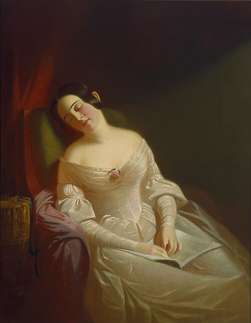 The Dull Story, 1843, George Caleb Bingham