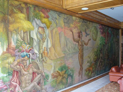 Teogonía de los dioses chibchas, 1974, Luis Alberto Acuña Tapias