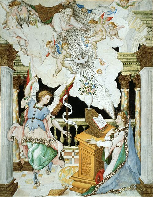 L'Annonciation, 1610, Luis Lagarto