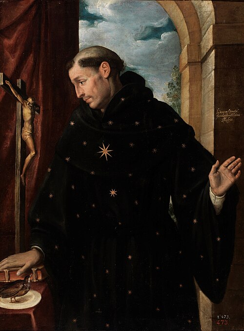 Saint Nicholas of Tolentino, 1604, Luis de Carvajal