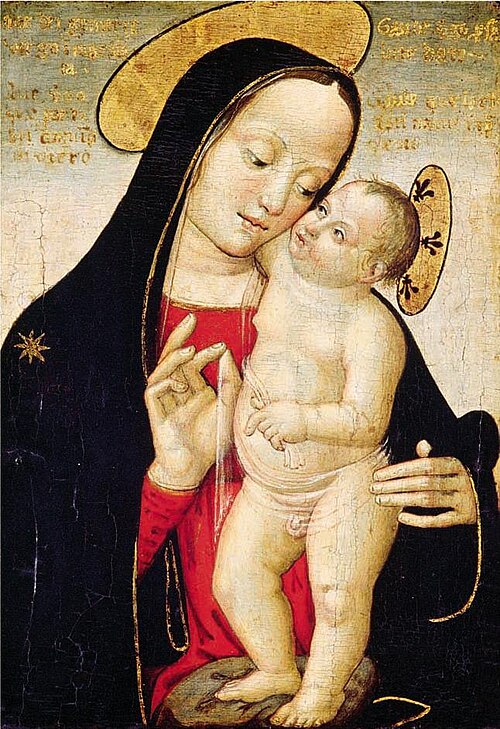 Madonna mit Kind, 1450, Antoniazzo Romano