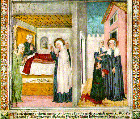 Saint Frances of Rome, 1468, Antoniazzo Romano