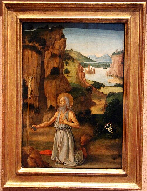 san girolamo, 1481, Antoniazzo Romano