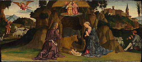 The Nativity, 1480, Antoniazzo Romano