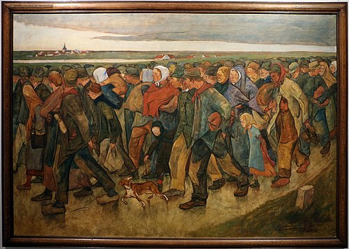 Les émigrants, 1894, Eugène Laermans
