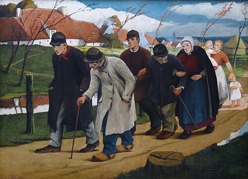 La promenade, 1907, Eugène Laermans