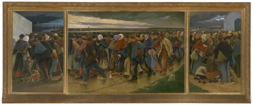 Emigrants, 1896, Eugène Laermans