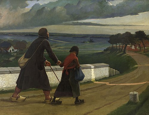 L' Aveugle, 1898, Eugène Laermans
