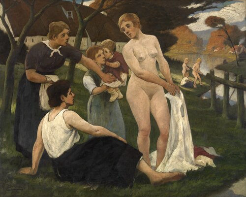 Oasis, 1905, Eugène Laermans