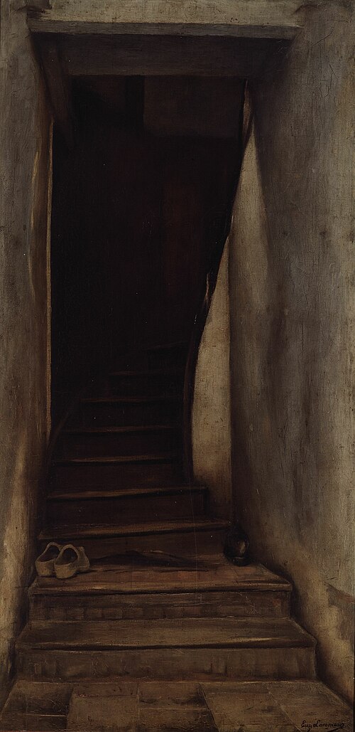 L'Escalier, 1896, Eugène Laermans