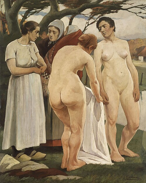 Baigneuses, 1907, Eugène Laermans