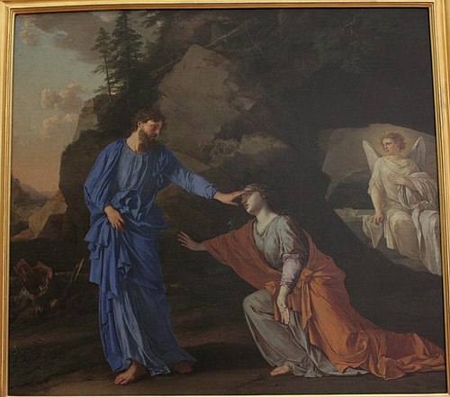 L'Apparition du Christ à Sainte Madeleine (Noli me tangere), 1656, Laurent de La Hyre