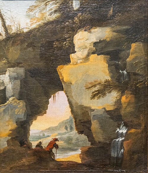 Landscape with the Rock Gate, , Laurent de La Hyre