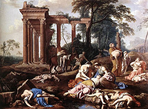 Les Enfants de Béthel pleurés par leur mère, 1653, Laurent de La Hyre