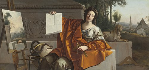 Allegory of Geometry, 1649, Laurent de La Hyre