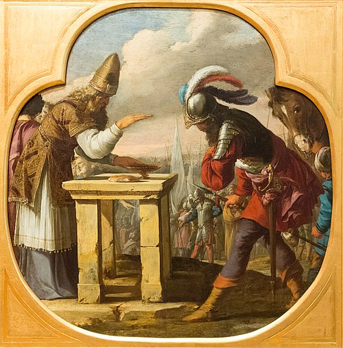 La Rencontre d'Abraham et Melchisédech, 1629, Laurent de La Hyre