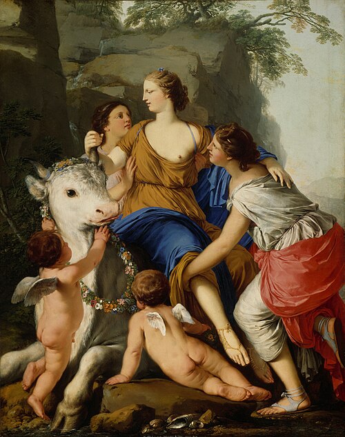 L'Enlèvement d'Europe, 1644, Laurent de La Hyre