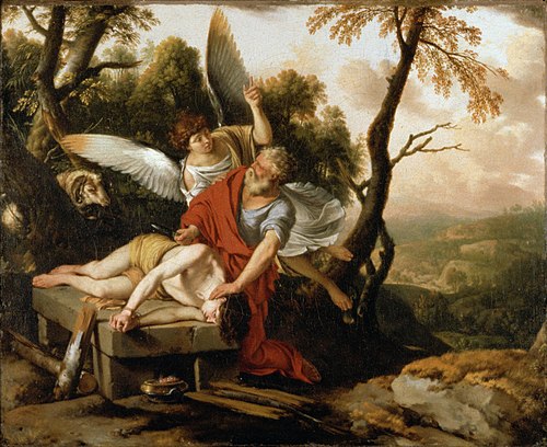 The Sacrifice of Isaac, 1650, Laurent de La Hyre