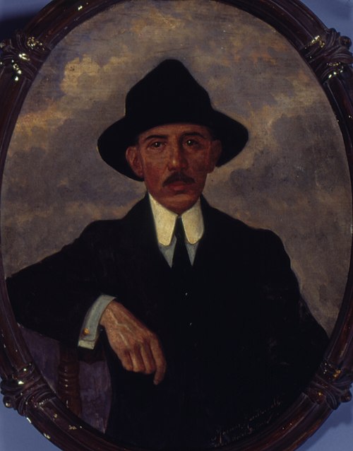 Retrato de Santos Dumont, 1916, Mac Dougall