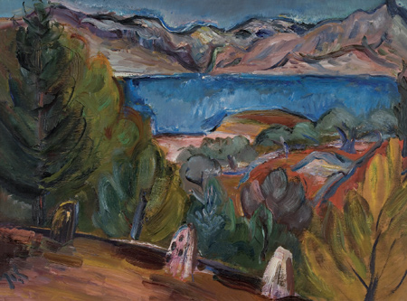 Paysage, 1935, Ignjat Job