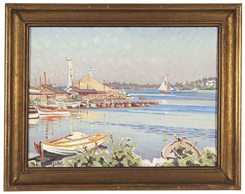 View from Ruokolahti, 1930, Ali Munsterhjelm