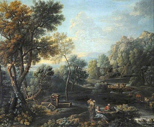 Landscape with Cattle, 1720, John Wootton