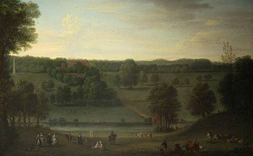A View of Cassiobury Park, 1748, John Wootton
