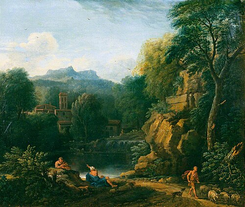 Italianate Landscape, , John Wootton