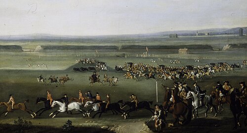 Racing Scene at Newmarket, 1750, John Wootton